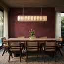 Sakhra Alabaster Linear Chandelier