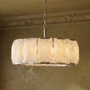 Sakhra Round Alabaster Chandelier