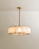 Sakhra Round Alabaster Chandelier