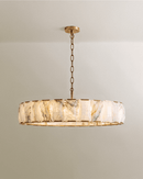 Sakhra Round Alabaster Chandelier
