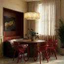 Sakhra Round Alabaster Chandelier