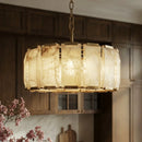 Sakhra Round Alabaster Chandelier