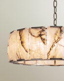 Sakhra Round Alabaster Chandelier