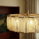 Sakhra Round Alabaster Chandelier