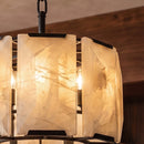 Sakhra Round Alabaster Chandelier
