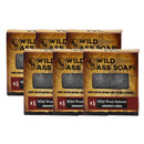 Tallow Bar Soap | Wild West Saloon Scent | Pack of 6 | 4.5 oz | Palm Oil & Paraben Free | Wild Ass Soap Co