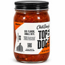SALE CLOSE DATED | Top Dog Medium Salsa | 15.5 oz | Chili Dawg's Foods of Fire