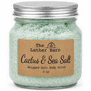 Whipped Salt Body Scrub | Cactus & Sea Salt | 8 oz | The Lather Barn