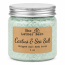 Travel Size Whipped Salt Body Scrub | Cactus & Sea Salt | 5 oz | The Lather Barn