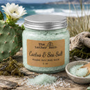 Travel Size Whipped Salt Body Scrub | Cactus & Sea Salt | 5 oz | The Lather Barn