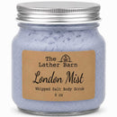 Whipped Salt Body Scrub | London Mist | 8 oz | The Lather Barn