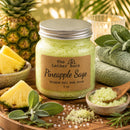 Whipped Salt Body Scrub | Pineapple Sage | 8 oz | The Lather Barn