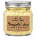 Whipped Salt Body Scrub | Pineapple Sage | 8 oz | The Lather Barn