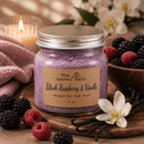 Whipped Salt Body Scrub | Black Raspberry & Vanilla | 8 oz | The Lather Barn