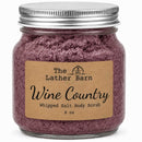 Whipped Salt Body Scrub | Wine Country | 8 oz | The Lather Barn