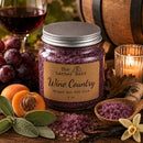 Whipped Salt Body Scrub | Wine Country | 8 oz | The Lather Barn
