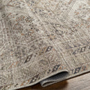Barny Beige Flat Pile Washable Rug