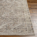 Barny Beige Flat Pile Washable Rug