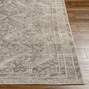 Barny Beige Flat Pile Washable Rug