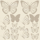 Butterfly decals - Fabric Nursery Wall Art Decals