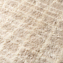 Sandy Gridlines - Luxury Shag Moroccan Rug