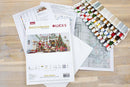 Santa interior B2408L Counted Cross-Stitch Kit