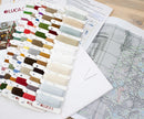 Santa interior B2408L Counted Cross-Stitch Kit