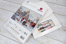 Santa's Cottage BU5011L Counted Cross-Stitch Kit