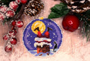 Santa SR-690  Plastic Canvas Counted Cross Stitch Kit
