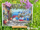 Santorini. View from Terrace K-230 Counted Cross-Stitch Kit