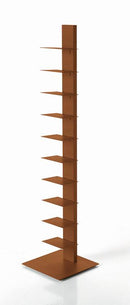 Sapiens Vertical Bookcase by Bruno Rainaldi - Medium Corten