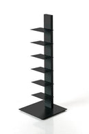 Sapiens Vertical Bookcase by Bruno Rainaldi - Small Black