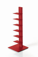 Sapiens Vertical Bookcase by Bruno Rainaldi - Small Red