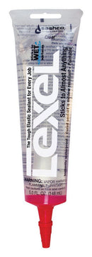Sashco Lexel Clear Elastomeric Sealant 5 oz.