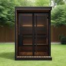 SaunaLife Model GL4 Luxury-Series Outdoor 4-Person Home Sauna Kit [GL4] (SAK21633)
