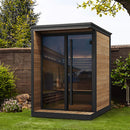 SaunaLife Model GL4 Luxury-Series Outdoor 4-Person Home Sauna Kit [GL4] (SAK21633)