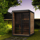 SaunaLife Model GL4 Luxury-Series Outdoor 4-Person Home Sauna Kit [GL4] (SAK21633)