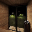SaunaLife Model GL4 Luxury-Series Outdoor 4-Person Home Sauna Kit [GL4] (SAK21633)
