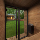 SaunaLife Model GL4 Luxury-Series Outdoor 4-Person Home Sauna Kit [GL4] (SAK21633)