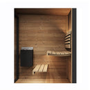 SaunaLife Model GL4 Luxury-Series Outdoor 4-Person Home Sauna Kit [GL4] (SAK21633)