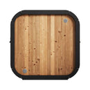 SaunaLife Model CL4G 3-Person Cube-Series Luxury Wooden Outdoor Home Sauna Kit [SL-MODELCL4G] (SAK92610)