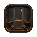 SaunaLife Model CL7G 6-Person Cube-Series Luxury Wooden Outdoor Home Sauna Kit [SL-MODELCL7G] (SAK95274)