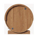 SaunaLife Model E6 Ergo Series 3-Person Thermo-Spruce Backyard Sauna Barrel [SL-MODELE6] (SAK38572)
