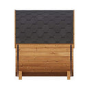 SaunaLife Model E6 Ergo Series 3-Person Thermo-Spruce Backyard Sauna Barrel [SL-MODELE6] (SAK38572)