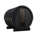 SaunaLife Model E8 Ergo Series 6-Person Outdoor Thermo-Spruce Sauna Barrel [SL-MODELE8] (SAK31809)