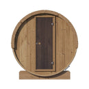 SaunaLife Model E8 Ergo Series 6-Person Outdoor Thermo-Spruce Sauna Barrel [SL-MODELE8] (SAK31809)
