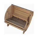 SaunaLife Model E8 Ergo Series 6-Person Outdoor Thermo-Spruce Sauna Barrel [SL-MODELE8] (SAK31809)
