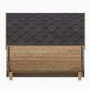 SaunaLife Model E8G Ergo Series 6-Person Outdoor Sauna Barrel With Tempered Glass Front [SL-MODELE8G] (SAK92814)