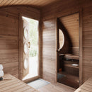 SaunaLife Model G11 8-Person Garden-Series Luxury Wooden Outdoor Home Sauna Kit [SL-MODELG11] (SAK72683)