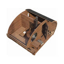 SaunaLife Model G11 8-Person Garden-Series Luxury Wooden Outdoor Home Sauna Kit [SL-MODELG11] (SAK72683)